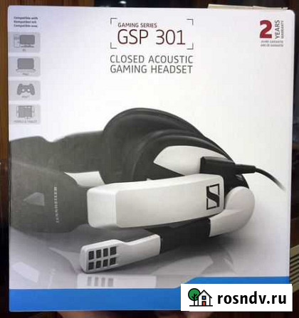 Игровая гарнитура sennheiser GSP 301 Симоненко - изображение 1