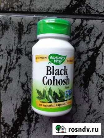 Черный кохош для менопаузы Natures Way Кызыл - изображение 1