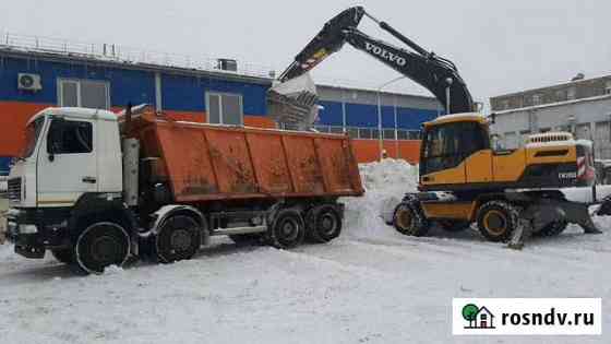 Вывоз снега,уборка снега Казань