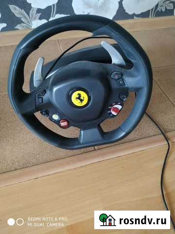 Игровой гоночный руль Thrust master Ferrari 458 RW Омск - изображение 1