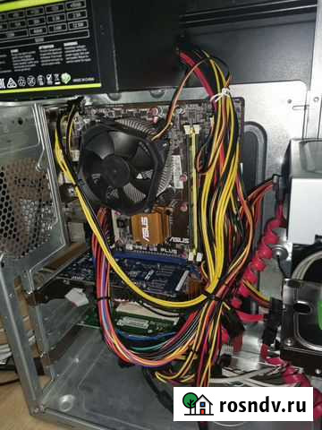 Материнская плата + Проц + оперативка Чебоксары - изображение 1