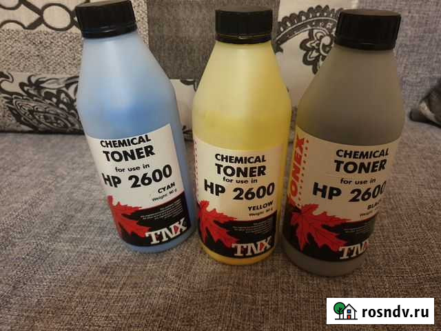 Тонер hp 2600 для цветного лазерного принтера Нижний Тагил - изображение 1