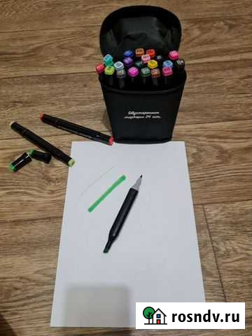 Двусторонние маркеры,фломастеры для скетчинга Иркутск - изображение 1