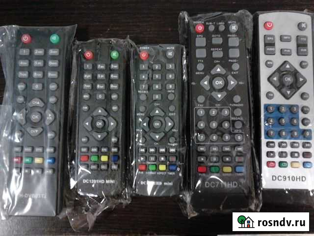 Пульты для приставок DVB-T2 Калининград - изображение 1