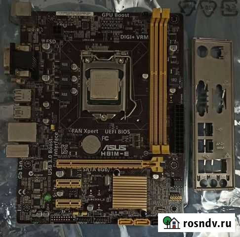 Обмен мать+проц intel Core i5 4440+куллер Йошкар-Ола - изображение 1