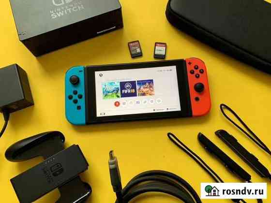 Nintendo Switch + игры в подарок Сочи