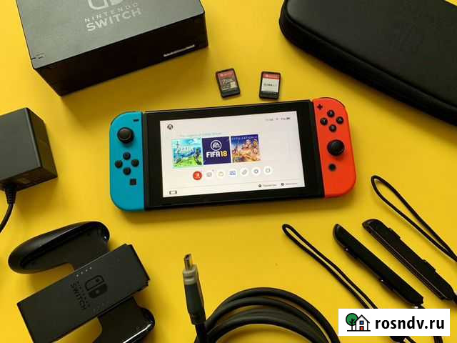 Nintendo Switch + игры в подарок Сочи - изображение 1