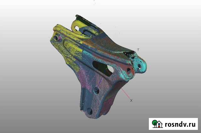 3d сканирование объектов в Челябинске 3д модель Челябинск - изображение 1