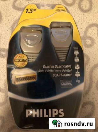 Scart to Scart Cable C?ble P?ritel vers P?ritel sc Уфа - изображение 1