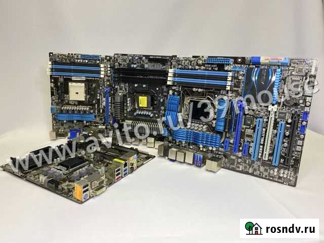 Материнские платы asus, gigabyte, asrock, msi Калининград - изображение 1