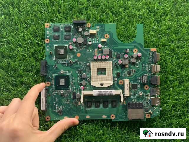 Мать asus x45vd intel+ nvidia 610m + 4gb ddr3 Краснодар - изображение 1