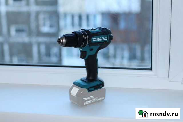 Ударный шуруповерт Makita DHP482Z (новый) Петропавловск-Камчатский - изображение 1