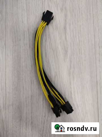 Переходник питания 6 pin-2*8 pin Самара - изображение 1