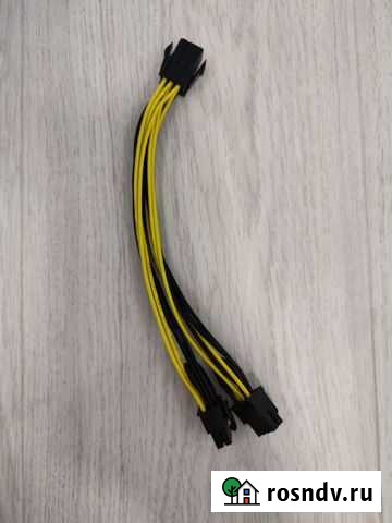 Переходник питания 6 pin-2*8 pin Самара - изображение 1