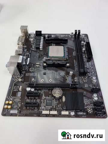 Материнская плата с процессором am4 Краснодар - изображение 1