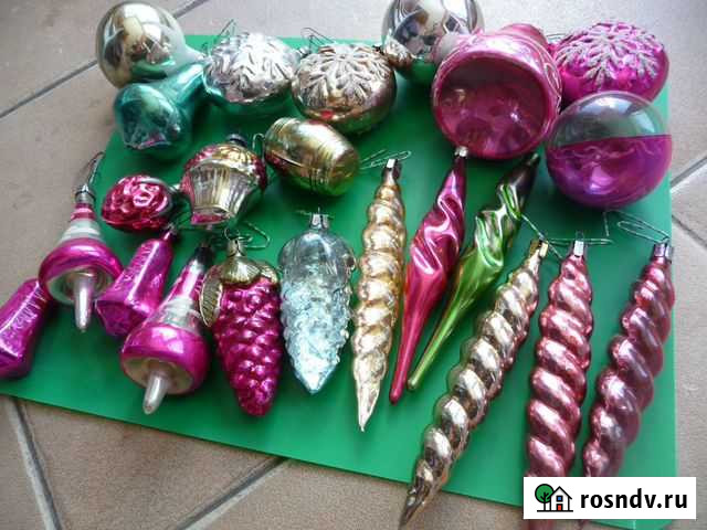 Игрушки елочные СССР Лучегорск - изображение 1