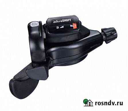 Шифтер/манетка левый Microshift TS71-3L 3-х Пенза