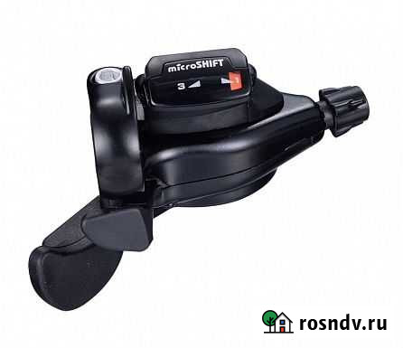 Шифтер/манетка левый Microshift TS71-3L 3-х Пенза - изображение 1