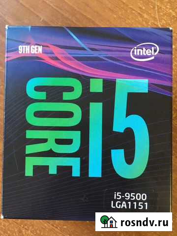 Процессор Intel Core i5 9500, LGA 1151v2 Красноярск - изображение 1