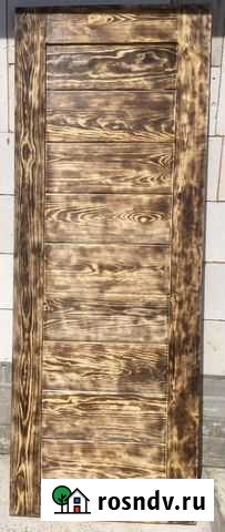 Двери деревянные в баню Барнаул - изображение 1