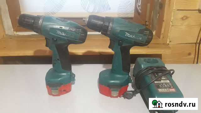 Аккумуляторная дрель makita Ангарск - изображение 1