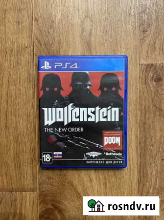 Wolfenstein The New Order для Sony ps4 Кемерово - изображение 1
