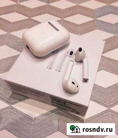 Беспроводные наушники Airpods 2 Сургут - изображение 1