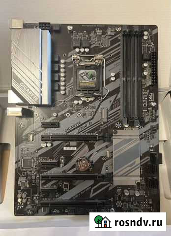 Материнская плата 1151 v2 Z390 D Gigabyte Нижний Новгород - изображение 1