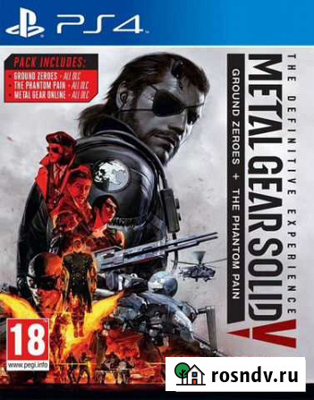 PS4 Metal Gear Solid V The Definitive Experience Набережные Челны - изображение 1