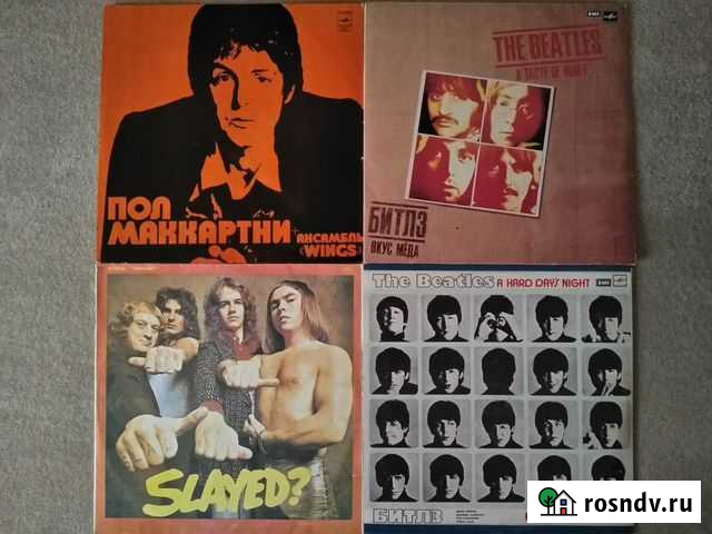 Грампластинки Beatles, Slade, T.Rex, Elvis, Wonder Киров - изображение 1