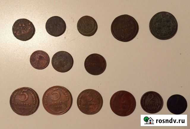 Медные монеты разных эпох Оренбург - изображение 1
