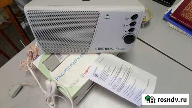 Трехпрограммный приемник Нейва новый в упаковке Мурманск - изображение 1