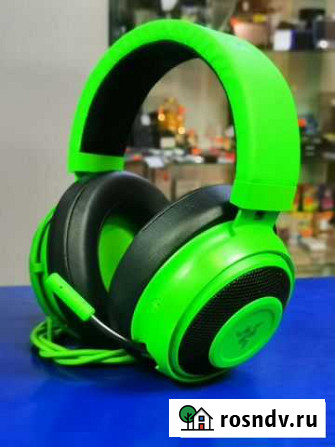 Проводная гарнитура Razer Kraken зеленый Новый Уренгой - изображение 1