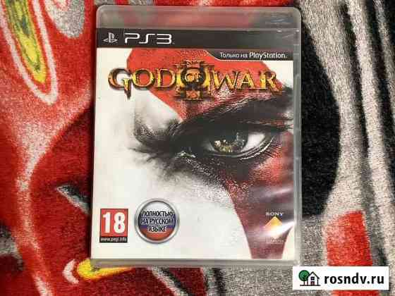 Диск GoD of war PS3 на русском Симферополь