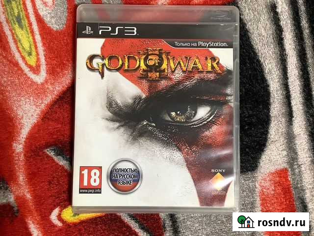 Диск GoD of war PS3 на русском Симферополь - изображение 1