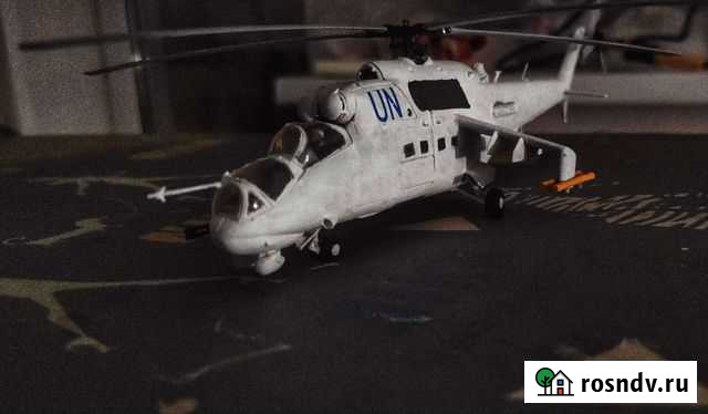 Сборная модель вертолета Ми-24п Челябинск - изображение 1