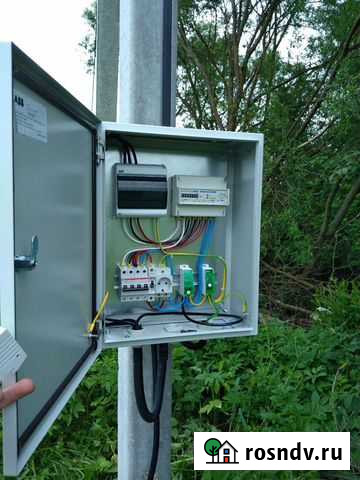 Подключение к электричеству дома, участка 220/380В Смоленск - изображение 1