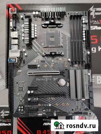 Материнская плата ASRock Fatal1ty B450 Gaming K4 Воронеж - изображение 1