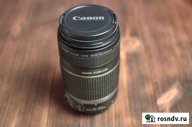 Объектив Canon EF -S 55-250mm Архангельск - изображение 1