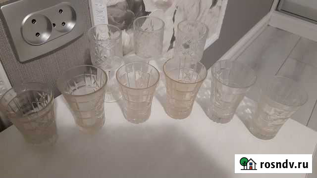 Рюмки СССР Луга - изображение 1