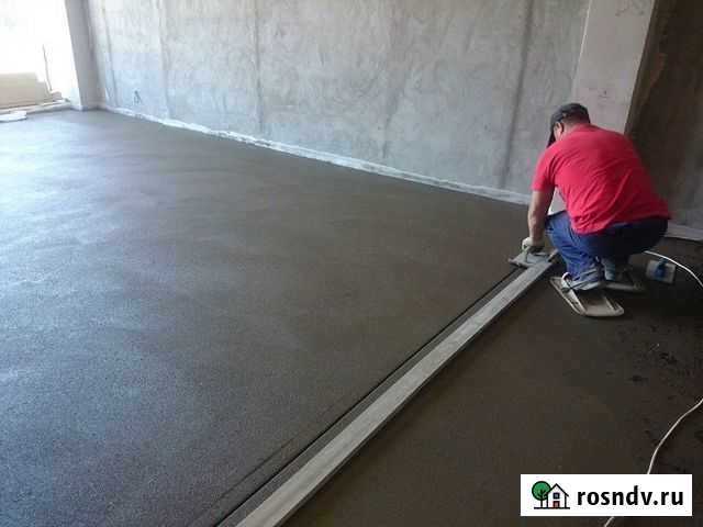 Стяжка пола, Полусухая стяжка пола, Сухая стяжка Тюмень - изображение 1