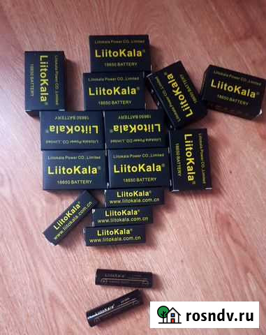 Аккумуляторы 18650 Lii-34A 3400mah Астрахань - изображение 1