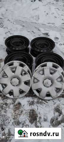 Диски штампованные r16 mitsubishi outlander Иваново - изображение 1
