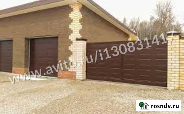 Ворота гаражные металлические Гудермес - изображение 1
