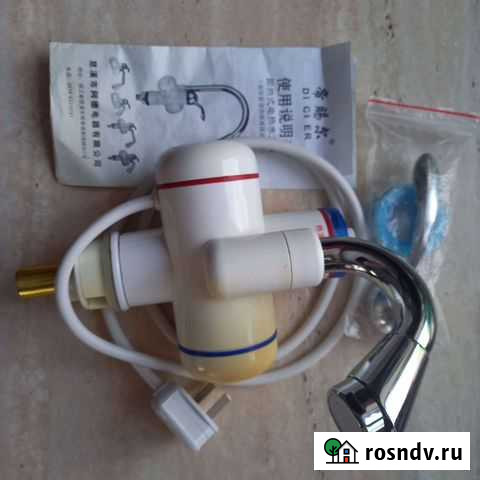 Новый смеситель с проточным водонагревателем Владимир - изображение 1