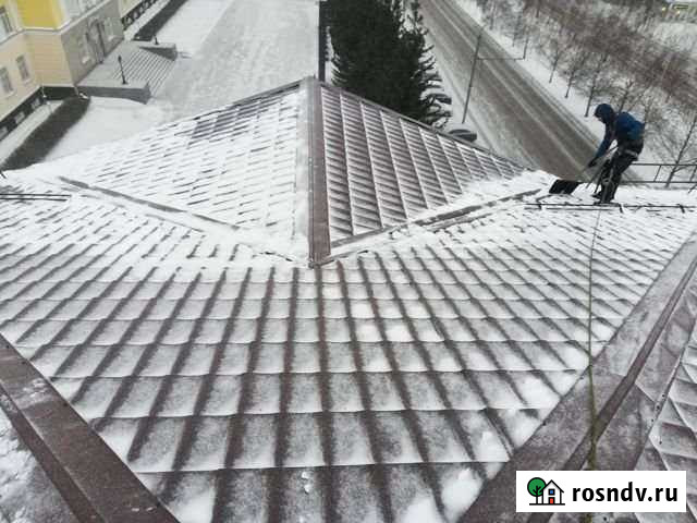 Очистка кровли от снега Прокопьевск - изображение 1
