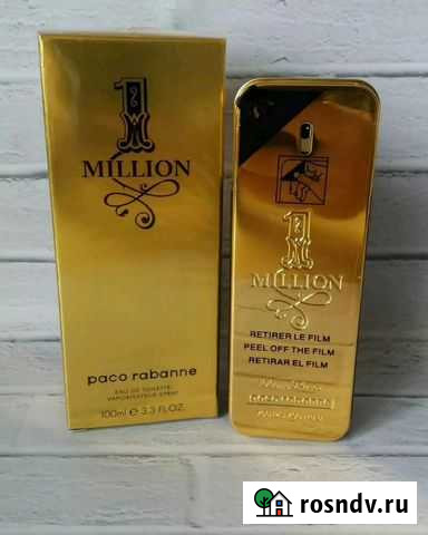 Paco Rabbane 1 million 100ml парфюм Владимир - изображение 1