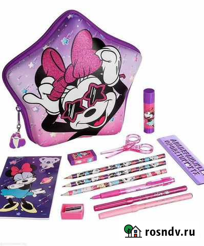 Школьный пенал с наполнением Дисней Минни Маус Алексеевка - изображение 1