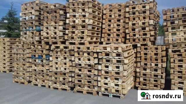 Приобрету поддоны деревянные бу Псков - изображение 1