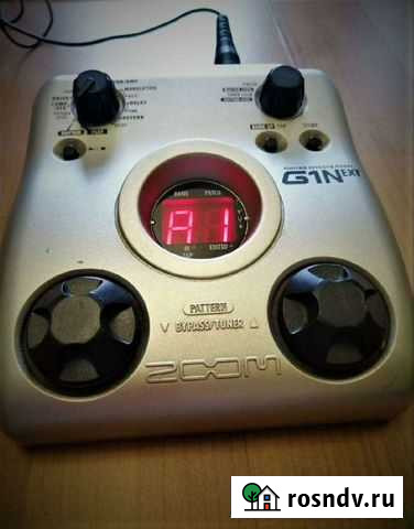 Гитарный процессор zoom Омск - изображение 1